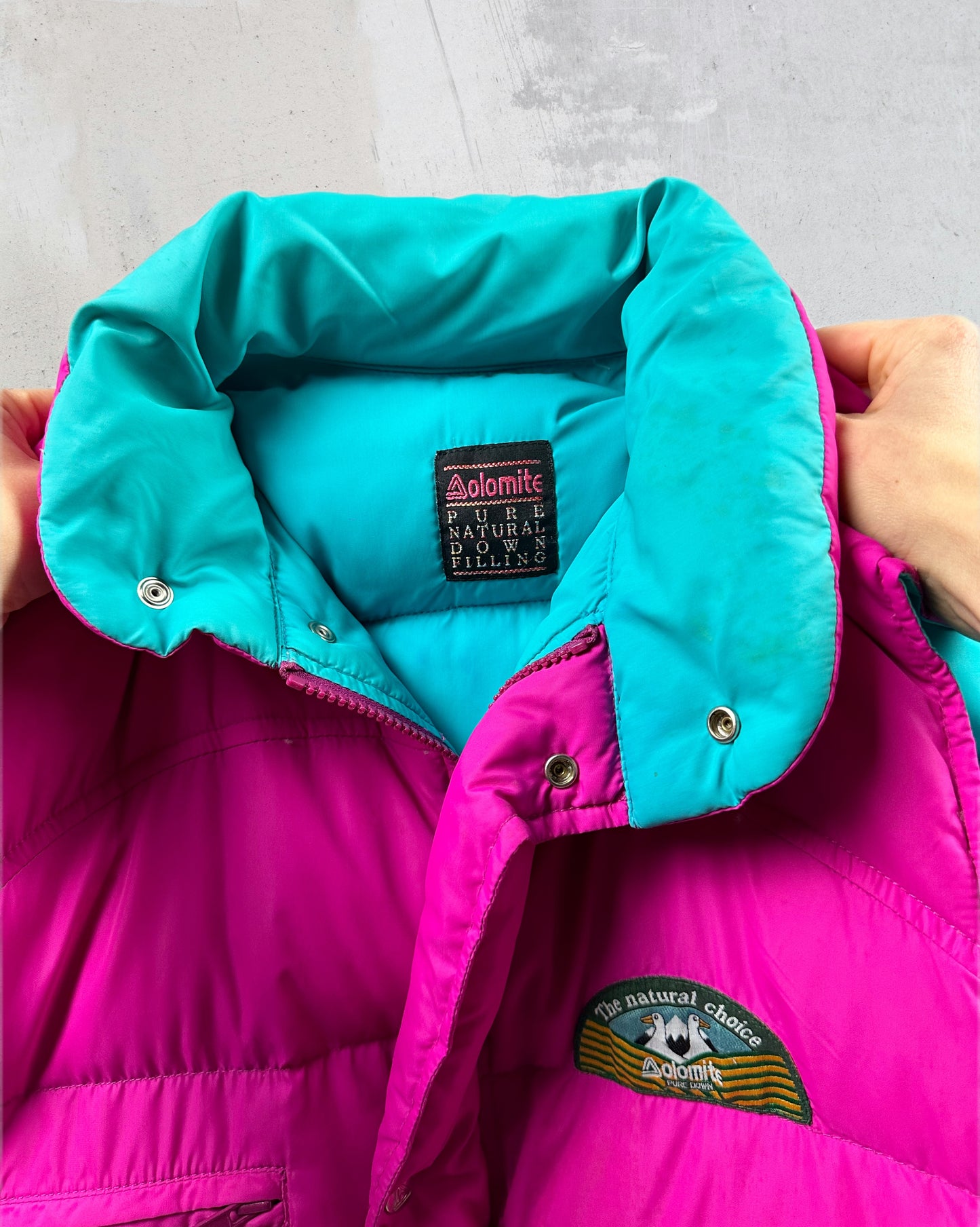 Gilet vintage piumino