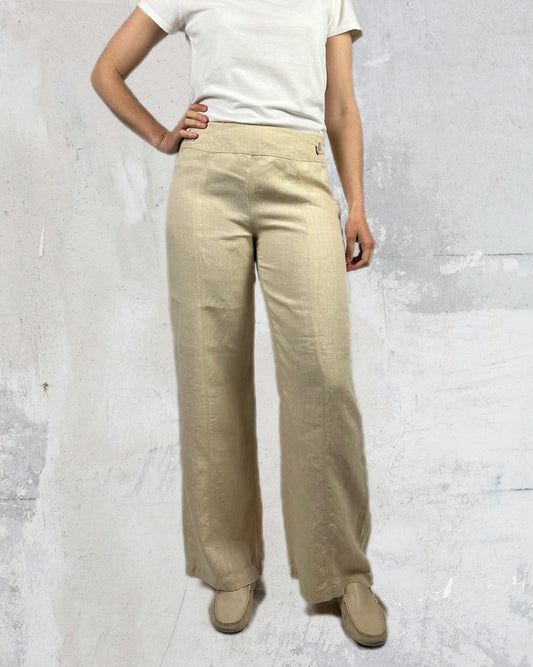 Pantaloni in puro lino MaxMara
