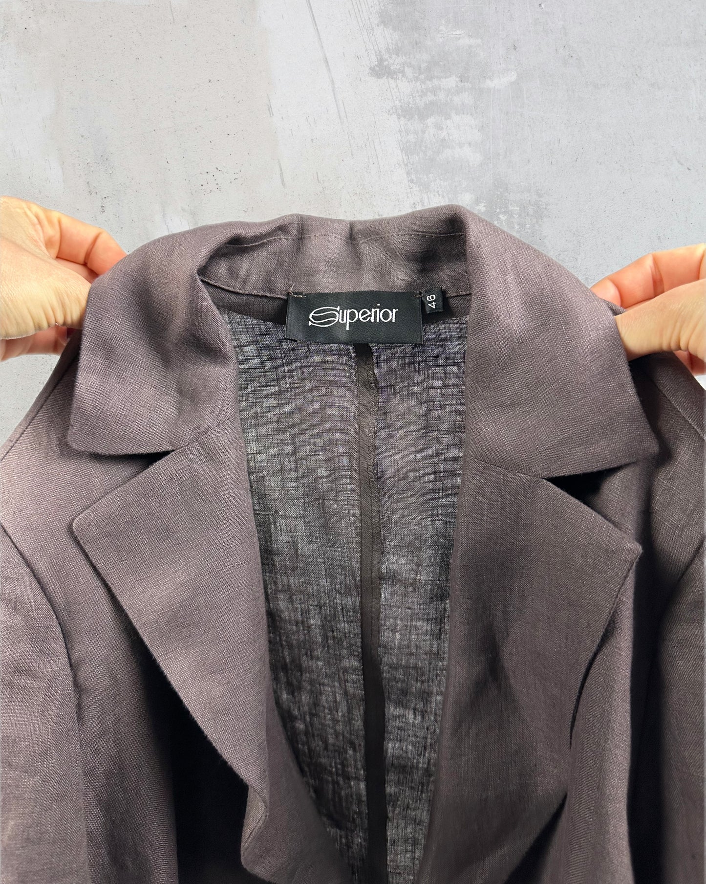 Camicia / blazer in puro lino
