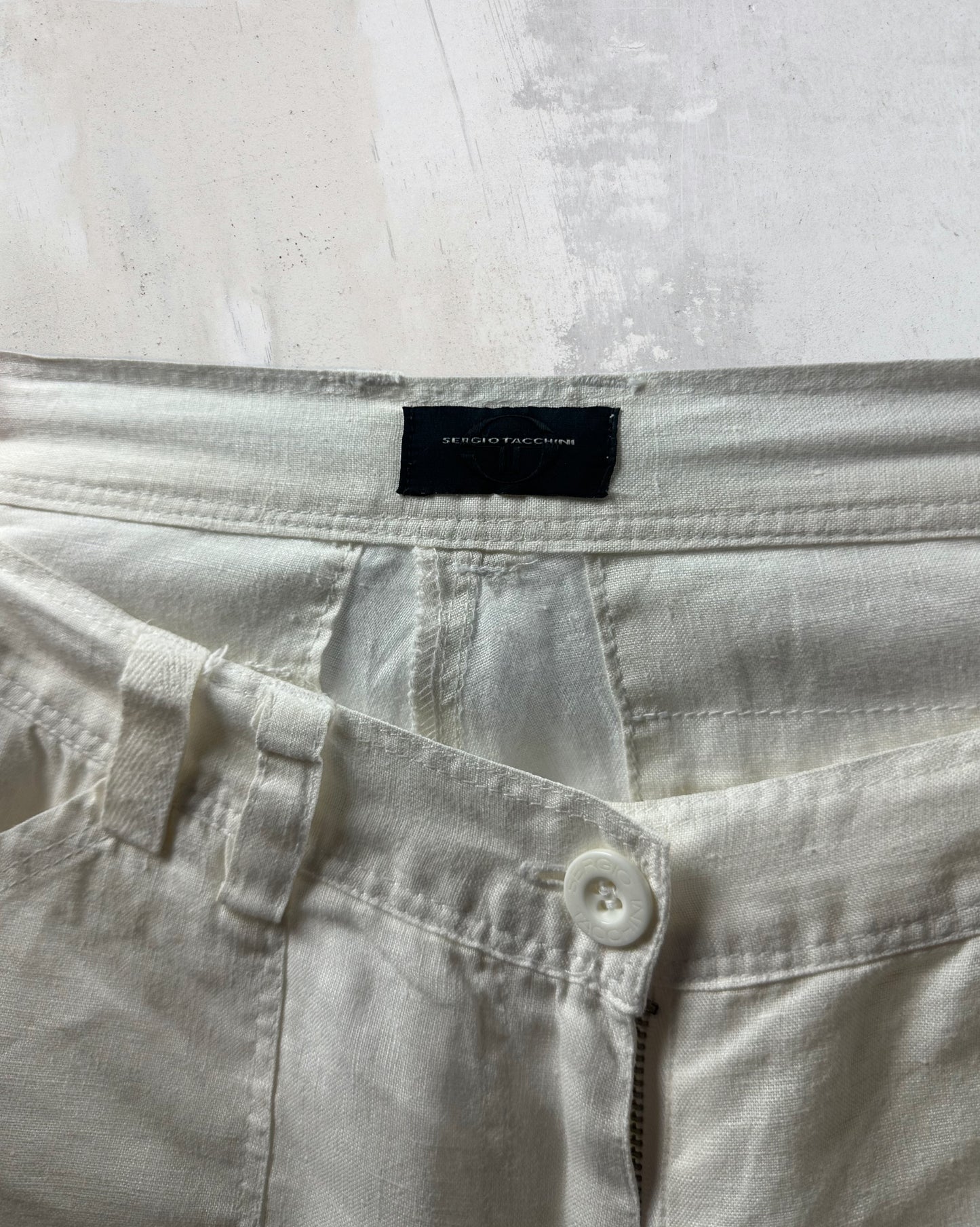 Lino cargo pants