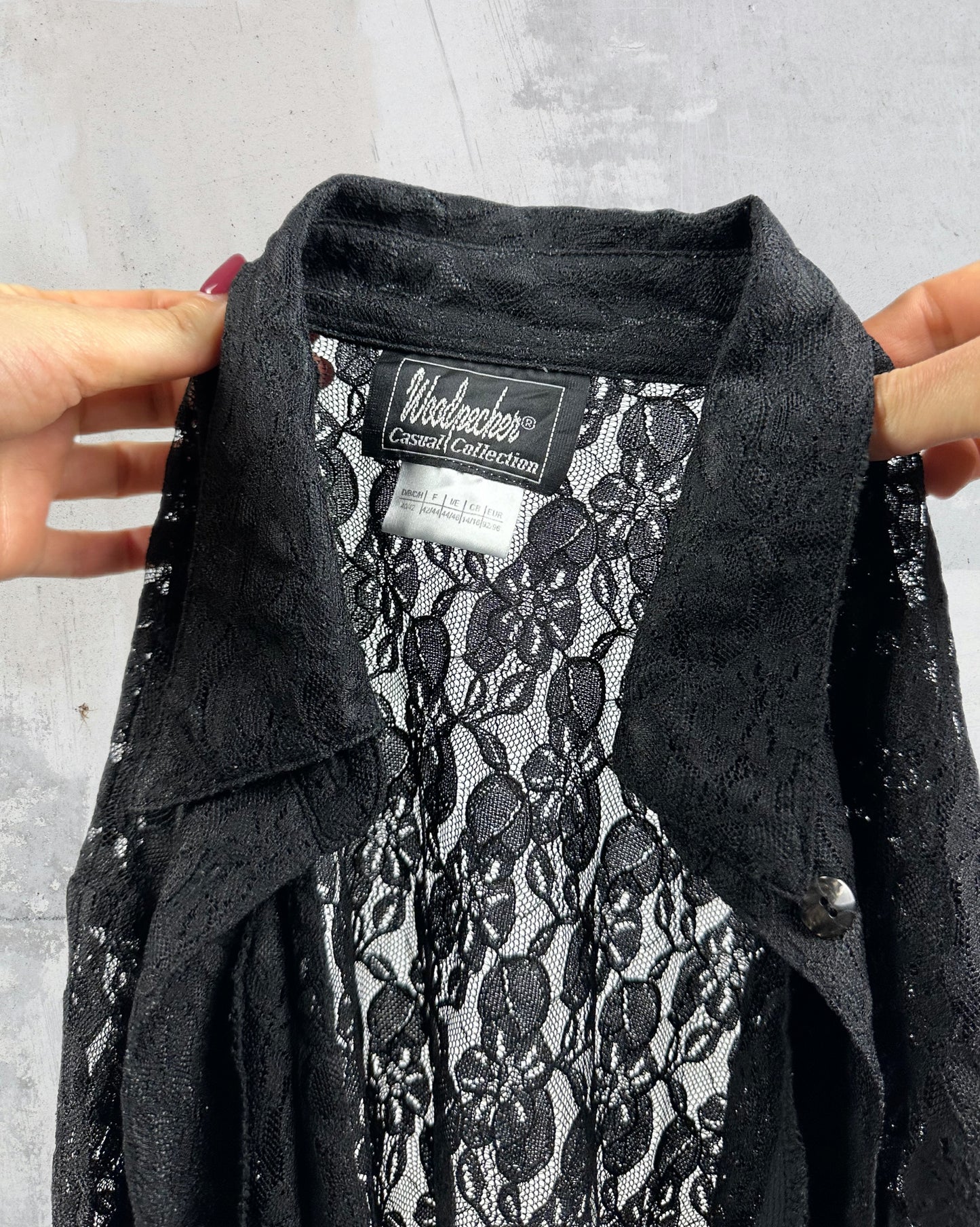 Camicia in pizzo