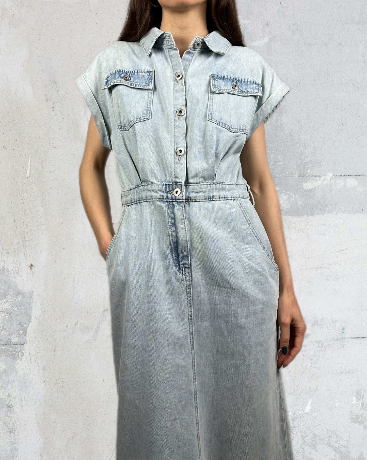 Effortless jeans dress