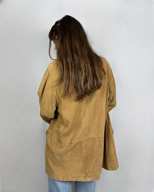 Blazer/giacca scamosciata