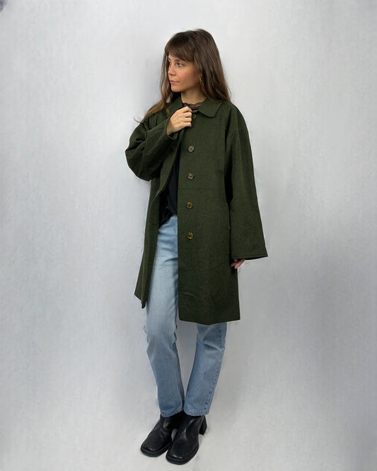 Burberry vintage in lana e alpaca