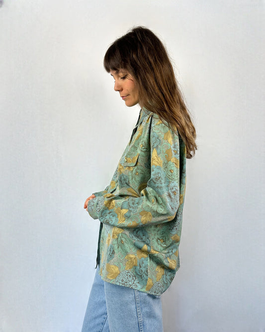 Camicia floreale unica