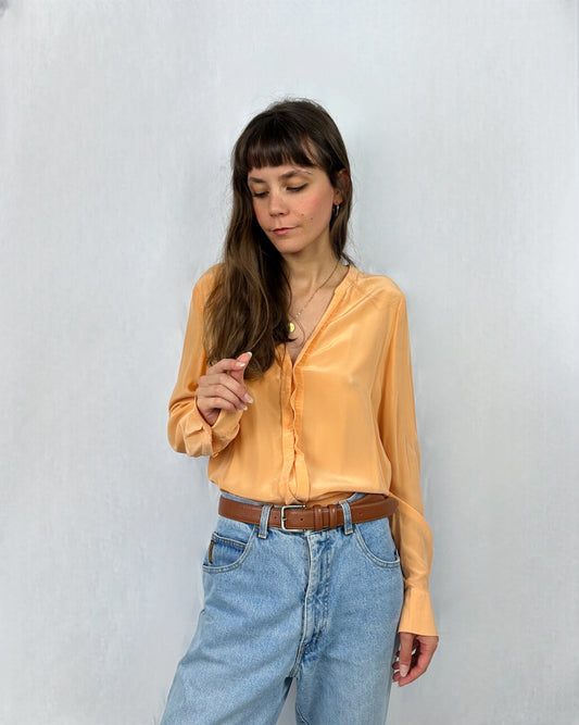 Camicia semi trasparente