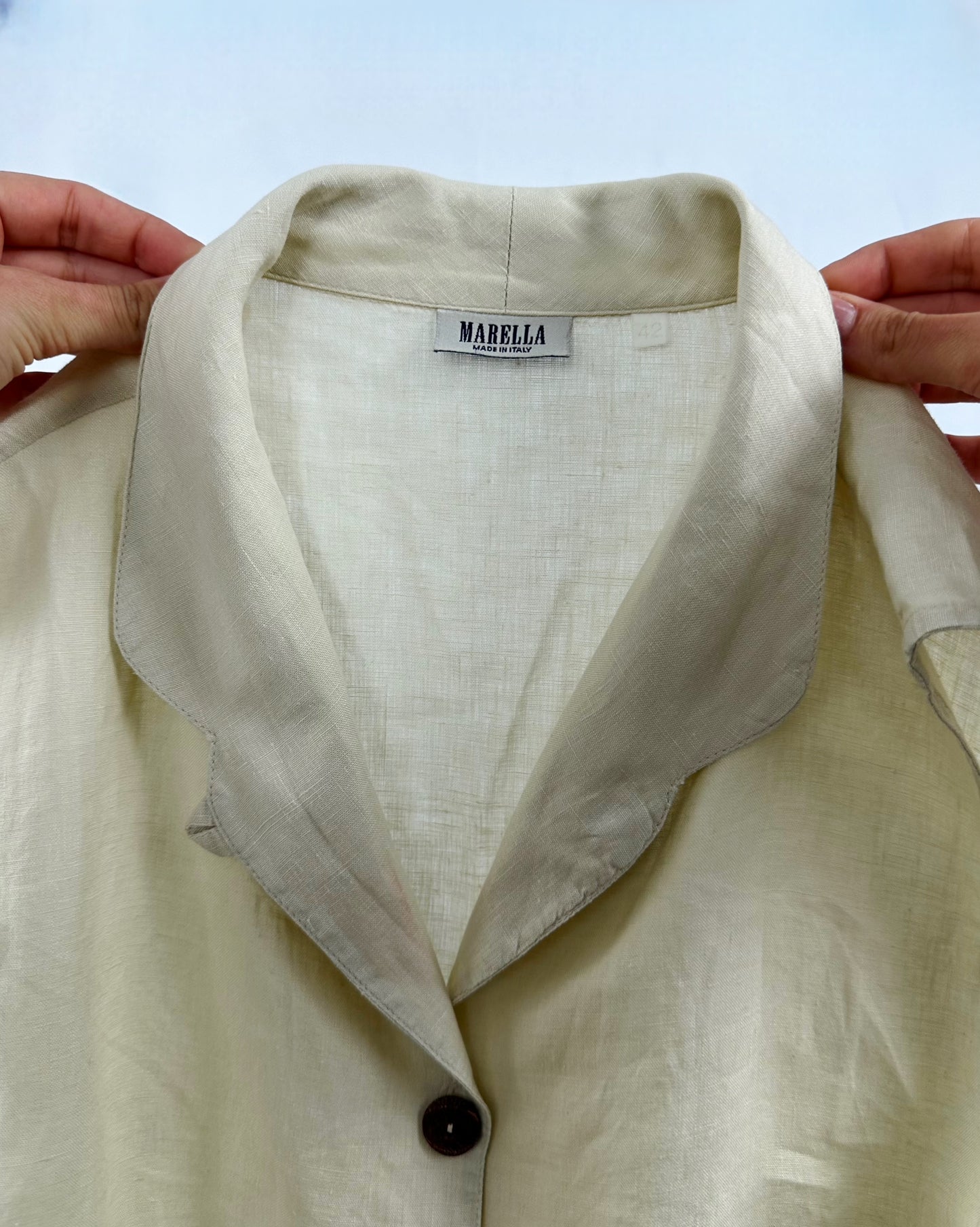 Camicia Marella in puro lino