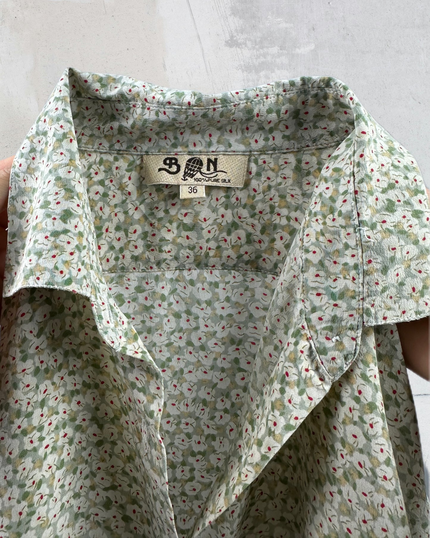 Camicia in pura seta