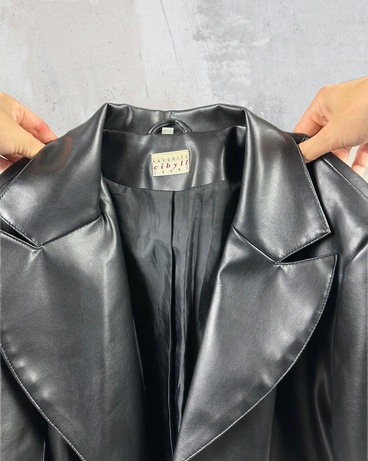 90s Oversized Leather
