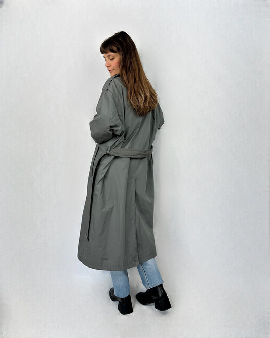 Trench classico grigio