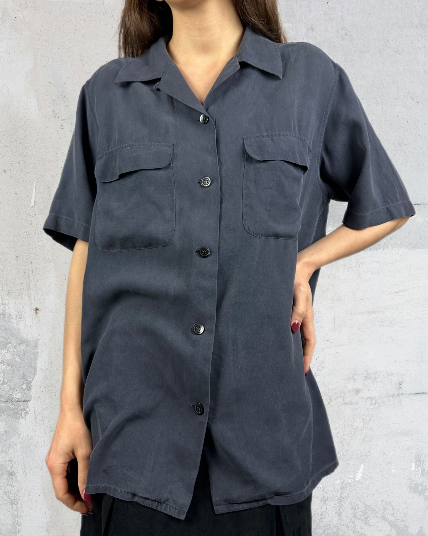 Camicia antracite