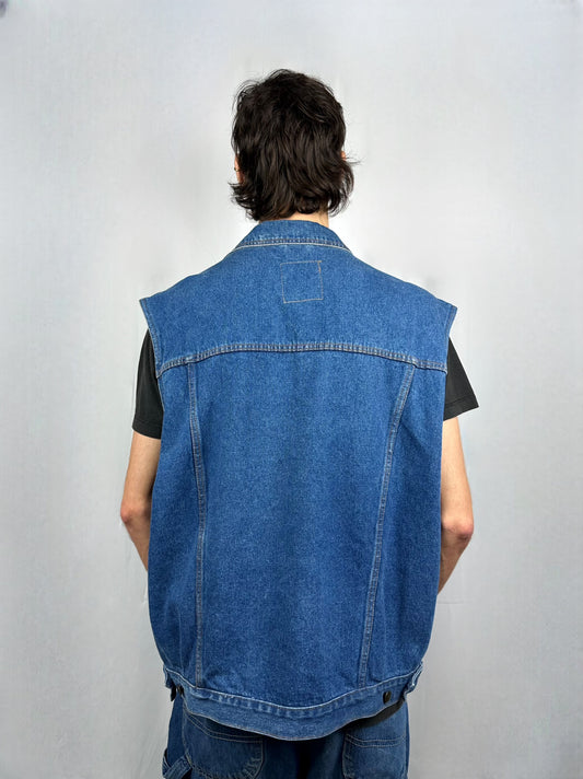 Gilet in denim Basic Style