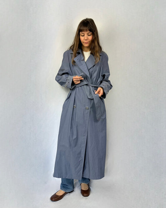 Trench dusty blue Gil Bret