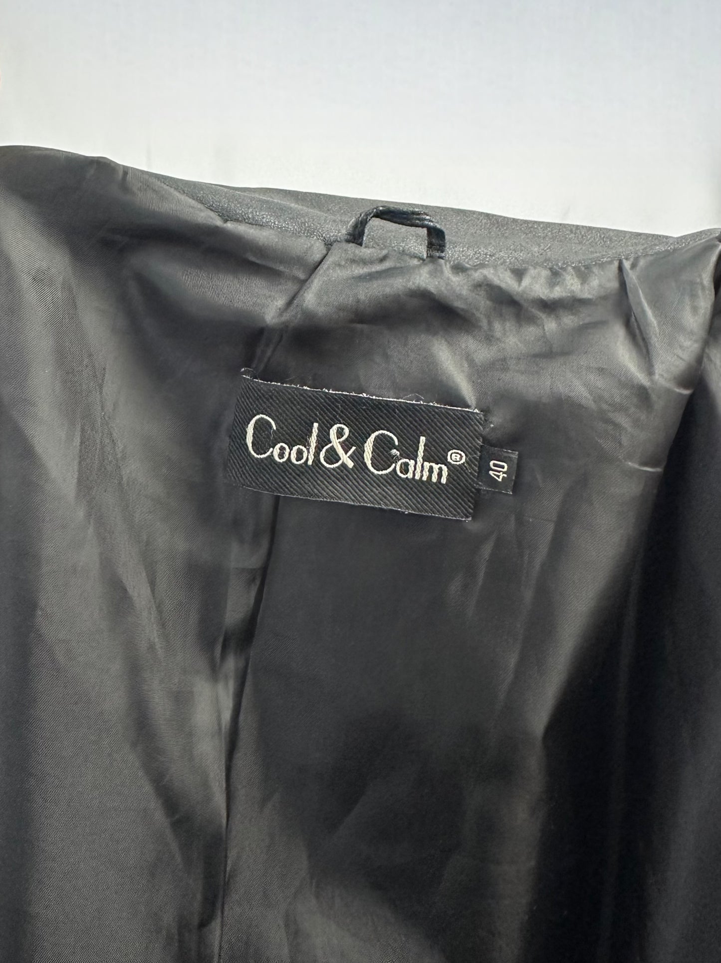 Trench con cappuccio in vera pelle Cool & Calm