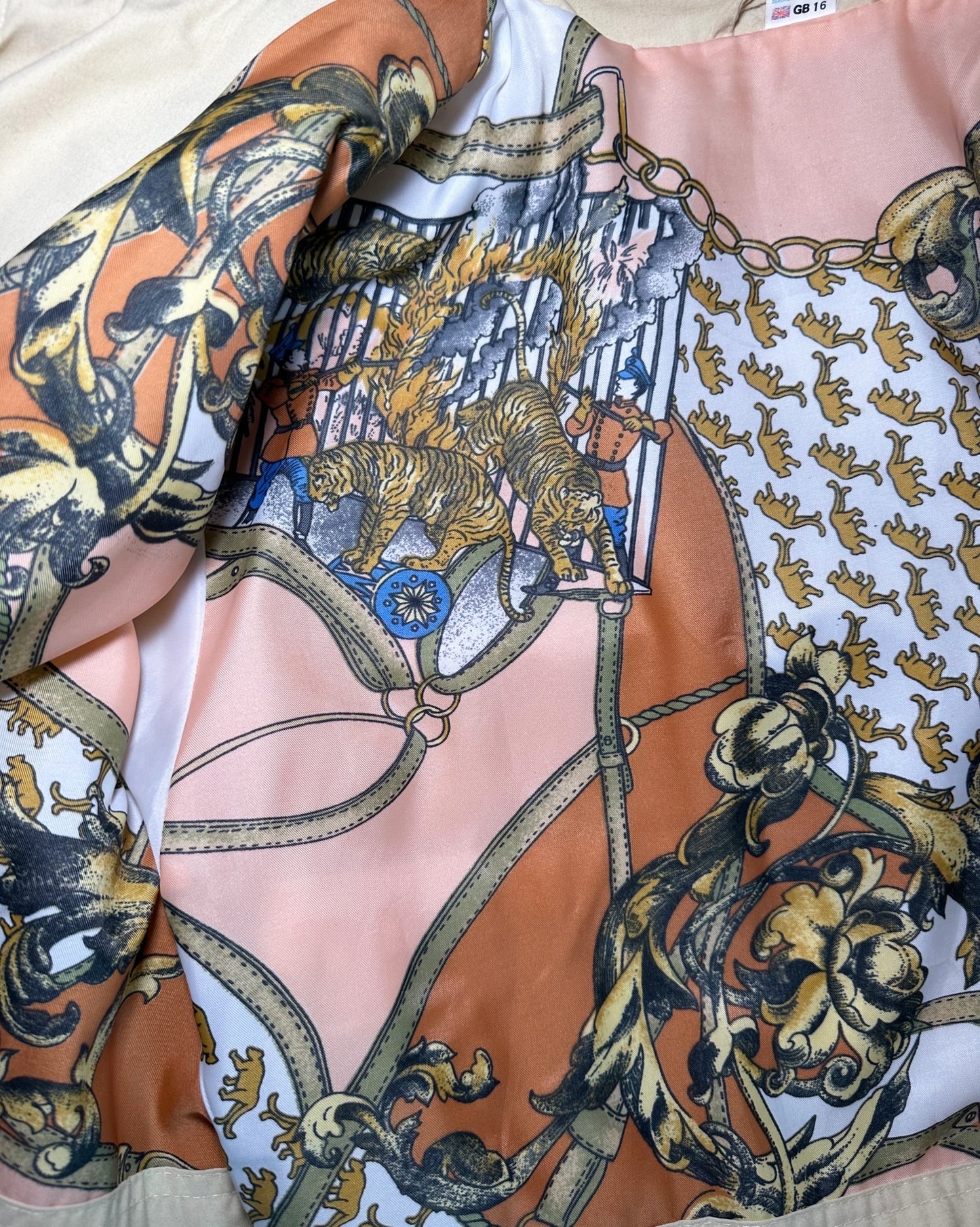 Trench lunghissimo pastello