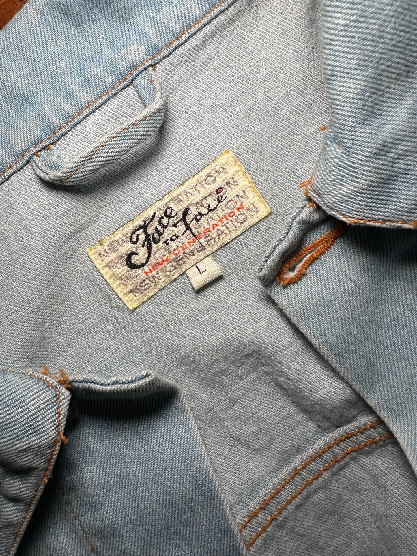 Giacca in denim Face to face