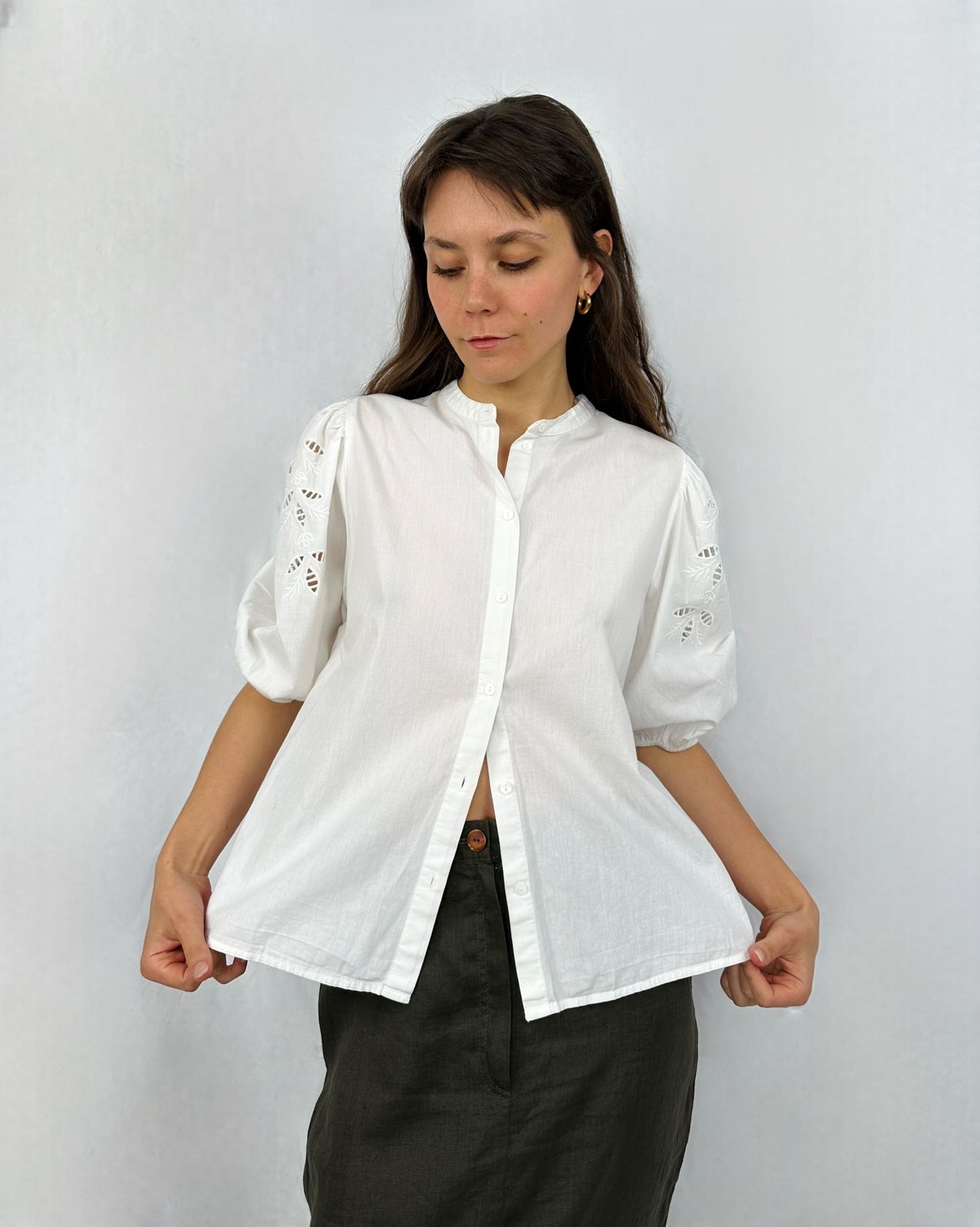 Camicia romantica a sbuffo