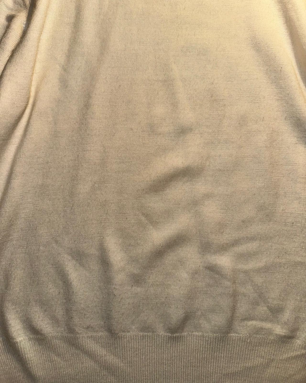 Maglioncino panna in misto lana