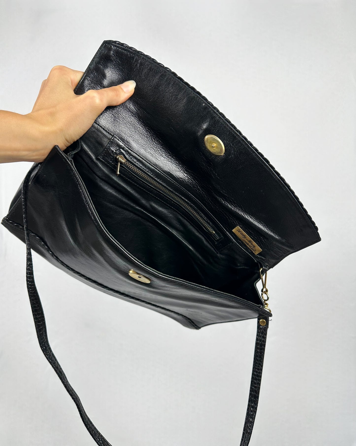 Busta vintage in pelle