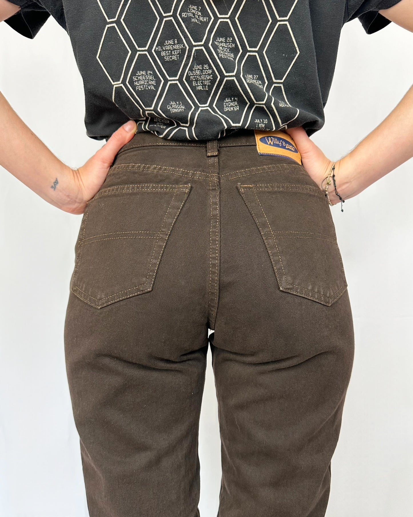 Jeans vintage a sigaretta