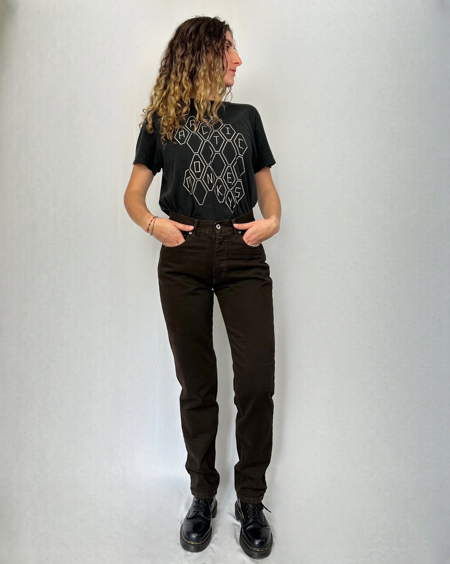 Jeans vintage a sigaretta