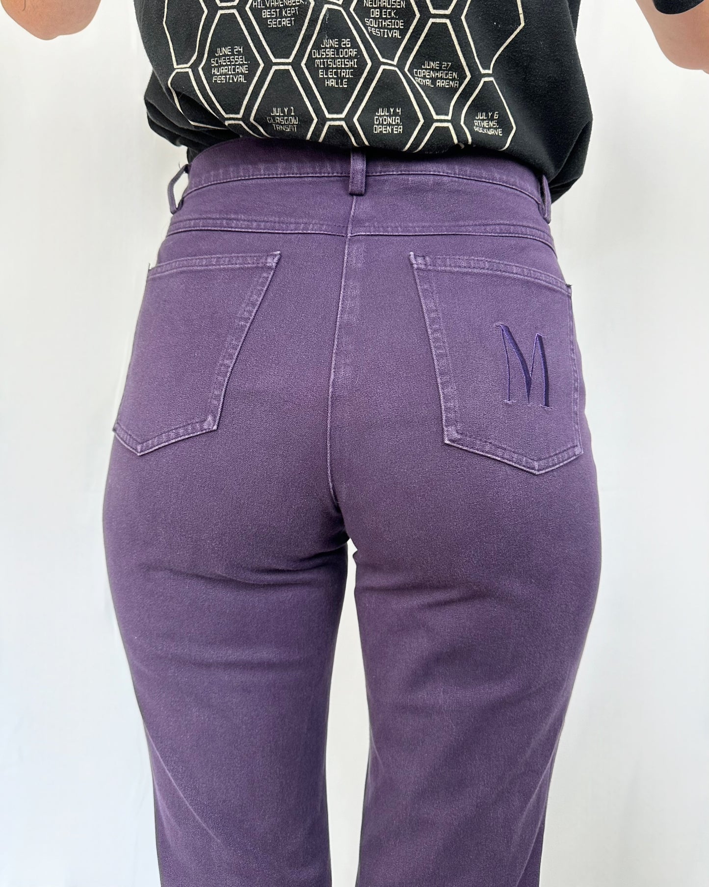 Jeans vintage a zampa