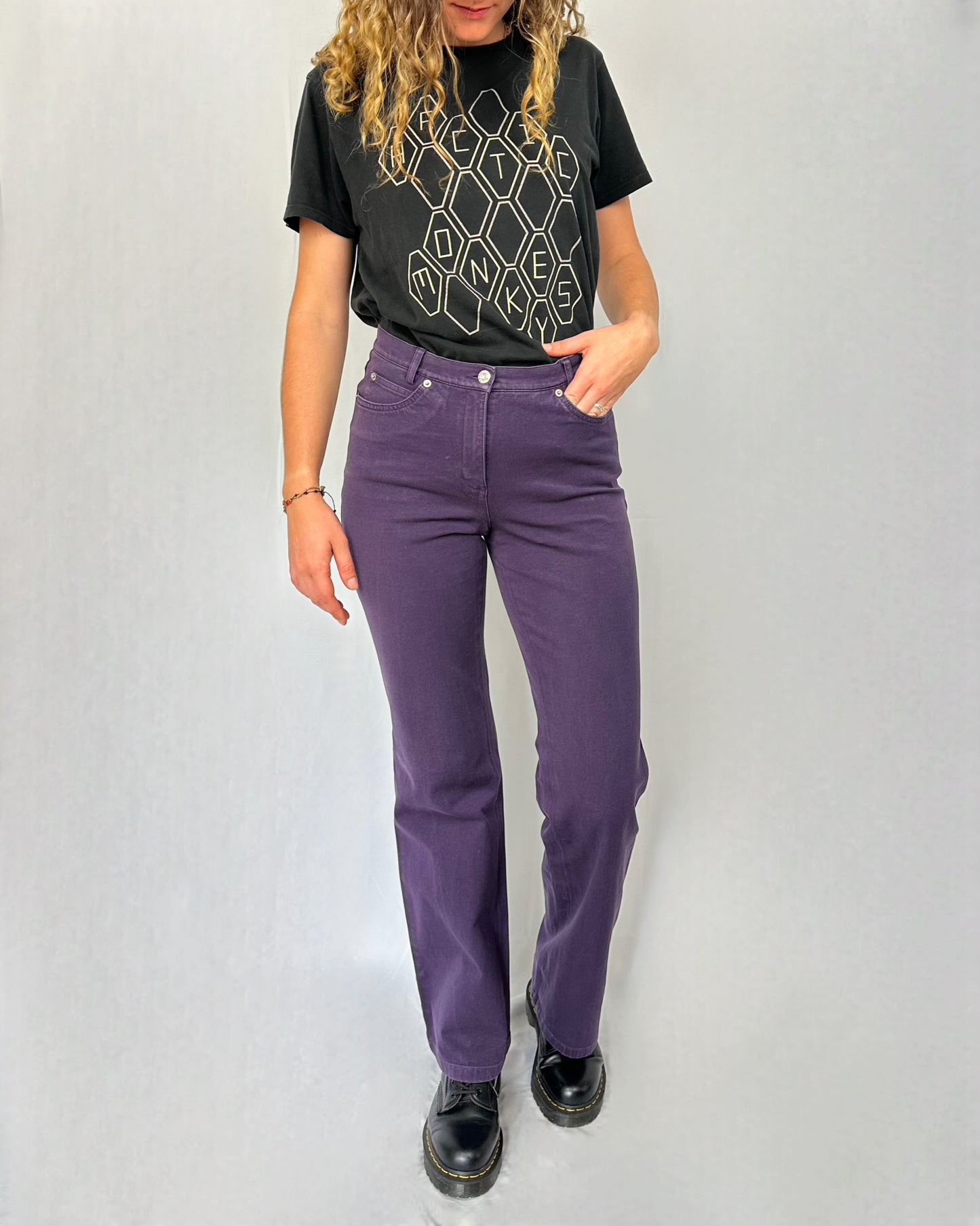Jeans vintage a zampa