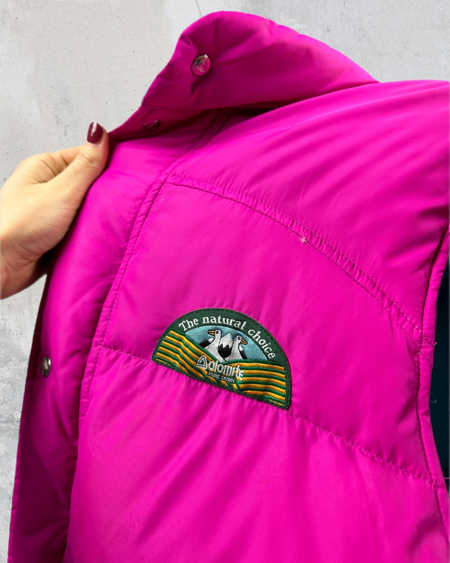 Gilet vintage piumino