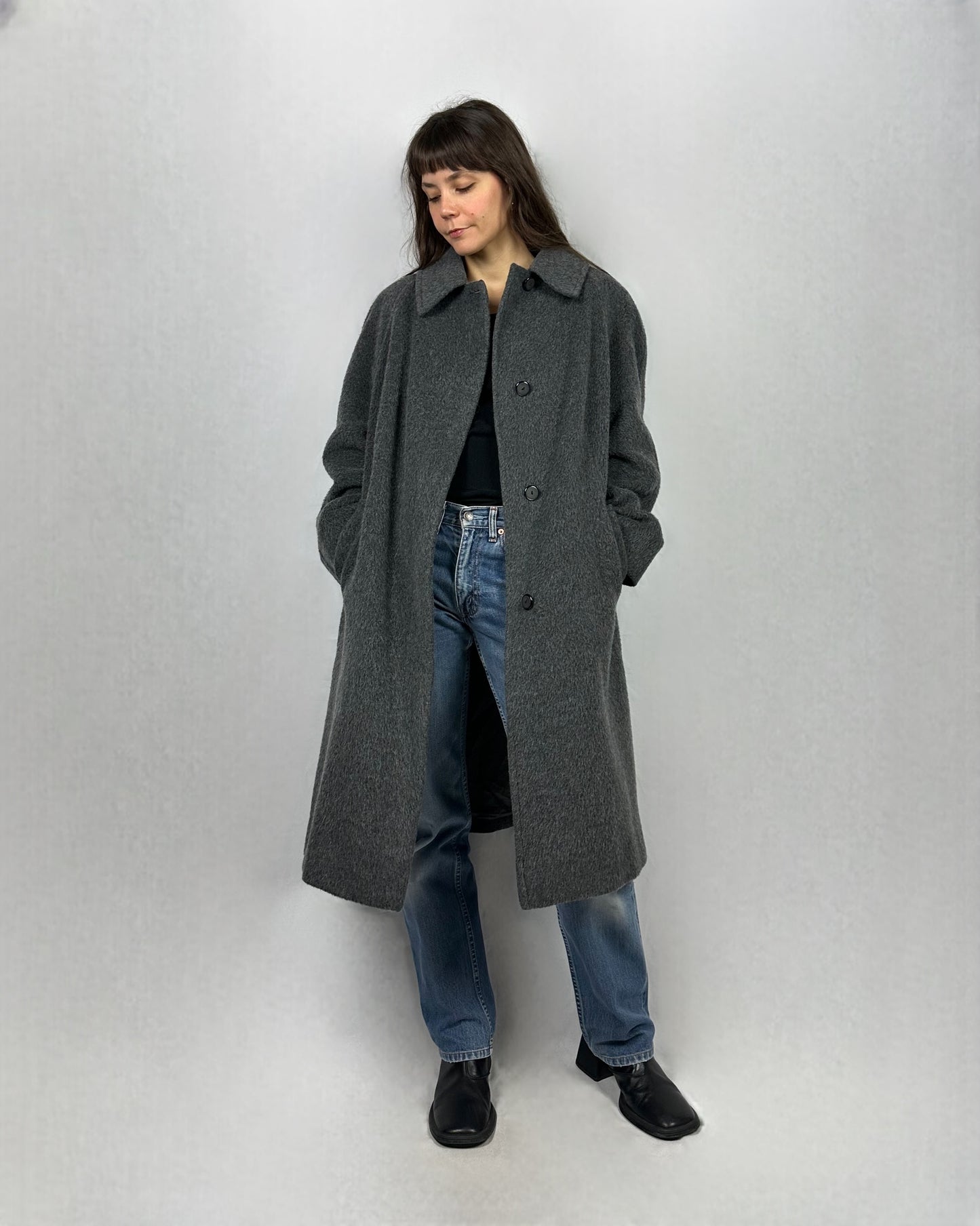 Cappotto in mohair