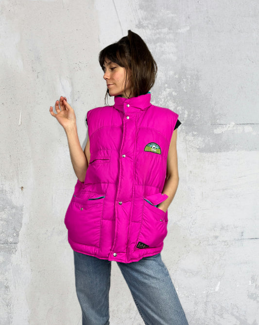 Gilet vintage piumino