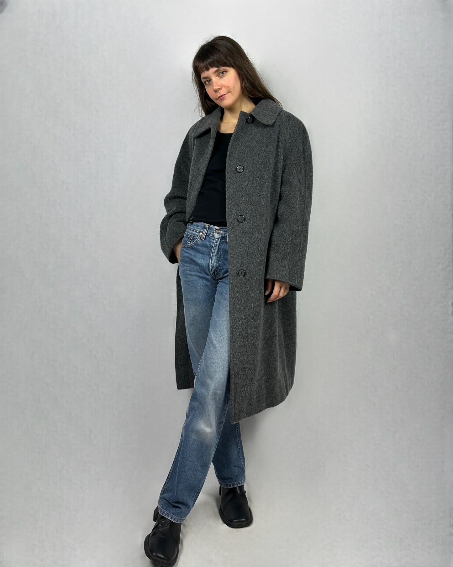 Cappotto in mohair