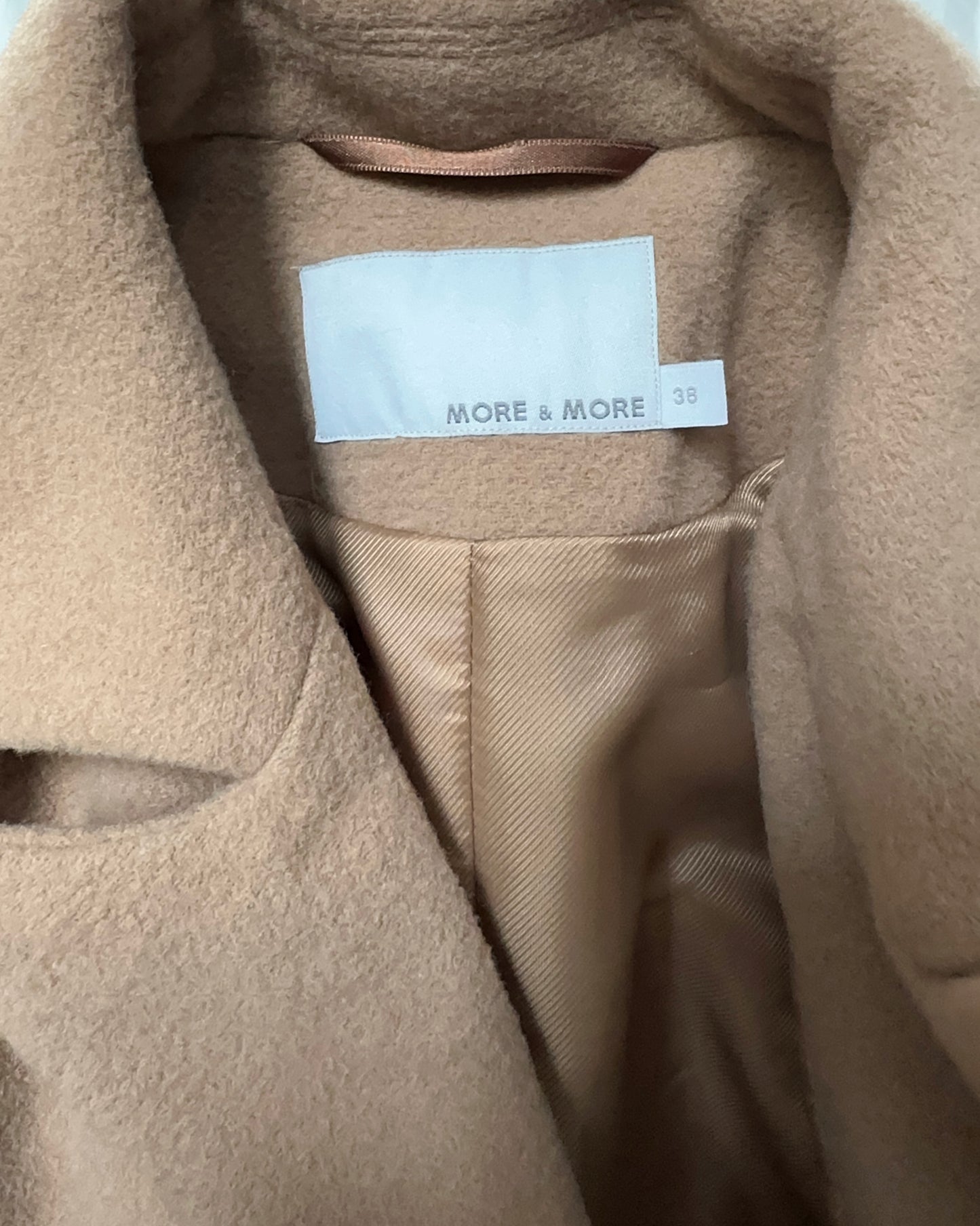 Cappotto lunghissimo in lana e cashmere