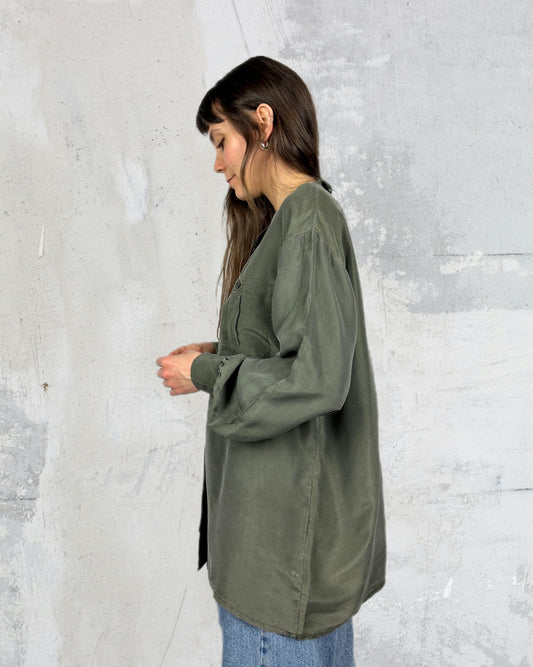 Camicia in pura seta