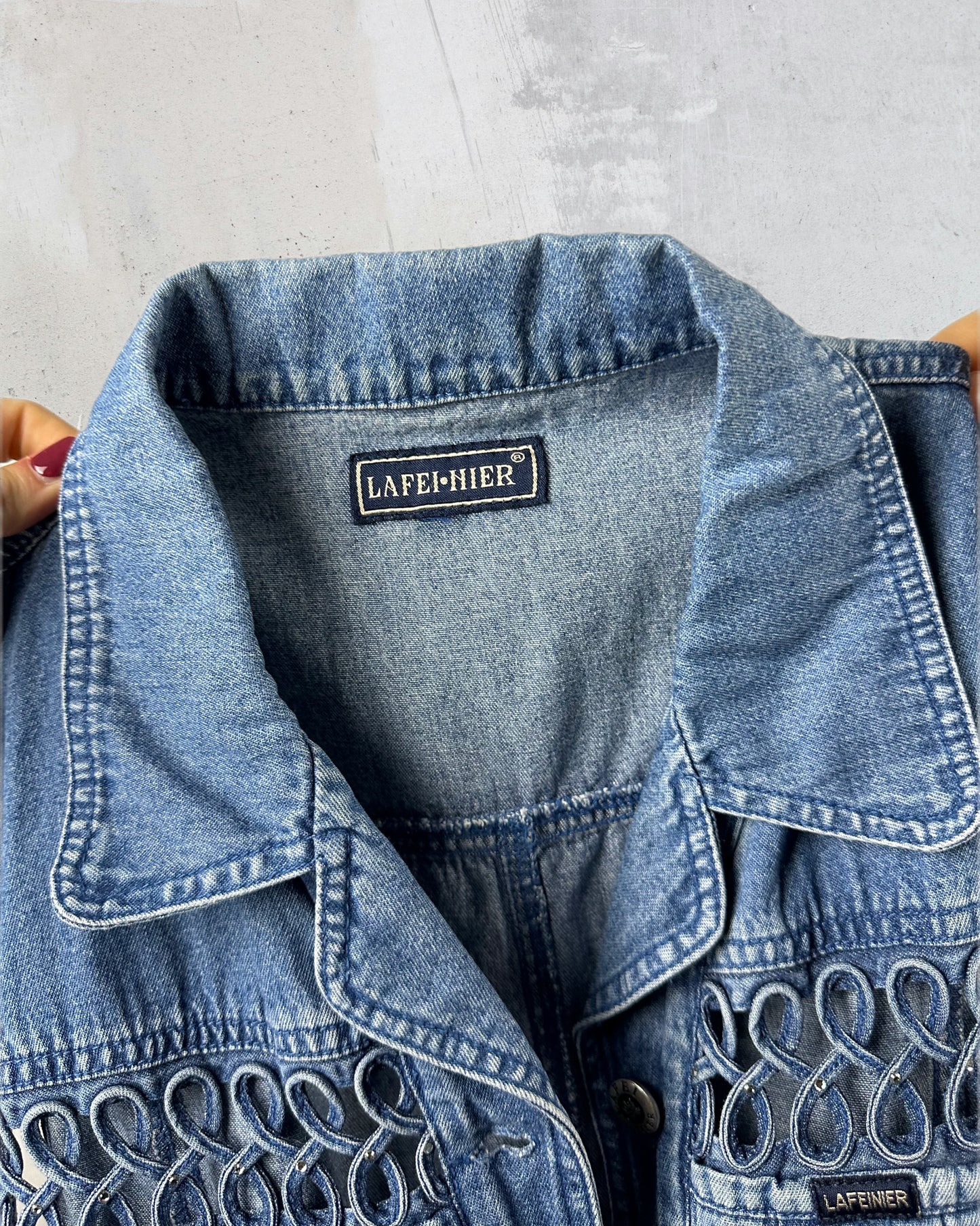 Abito in denim