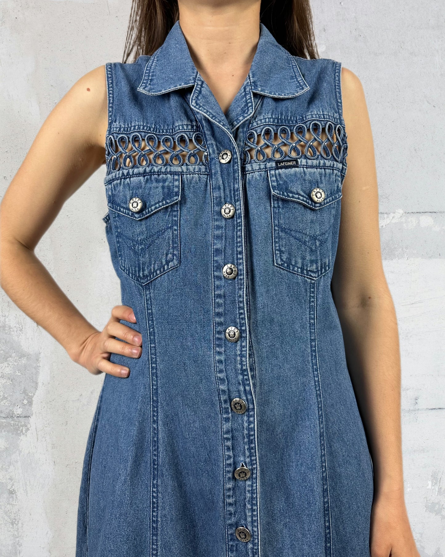 Abito in denim