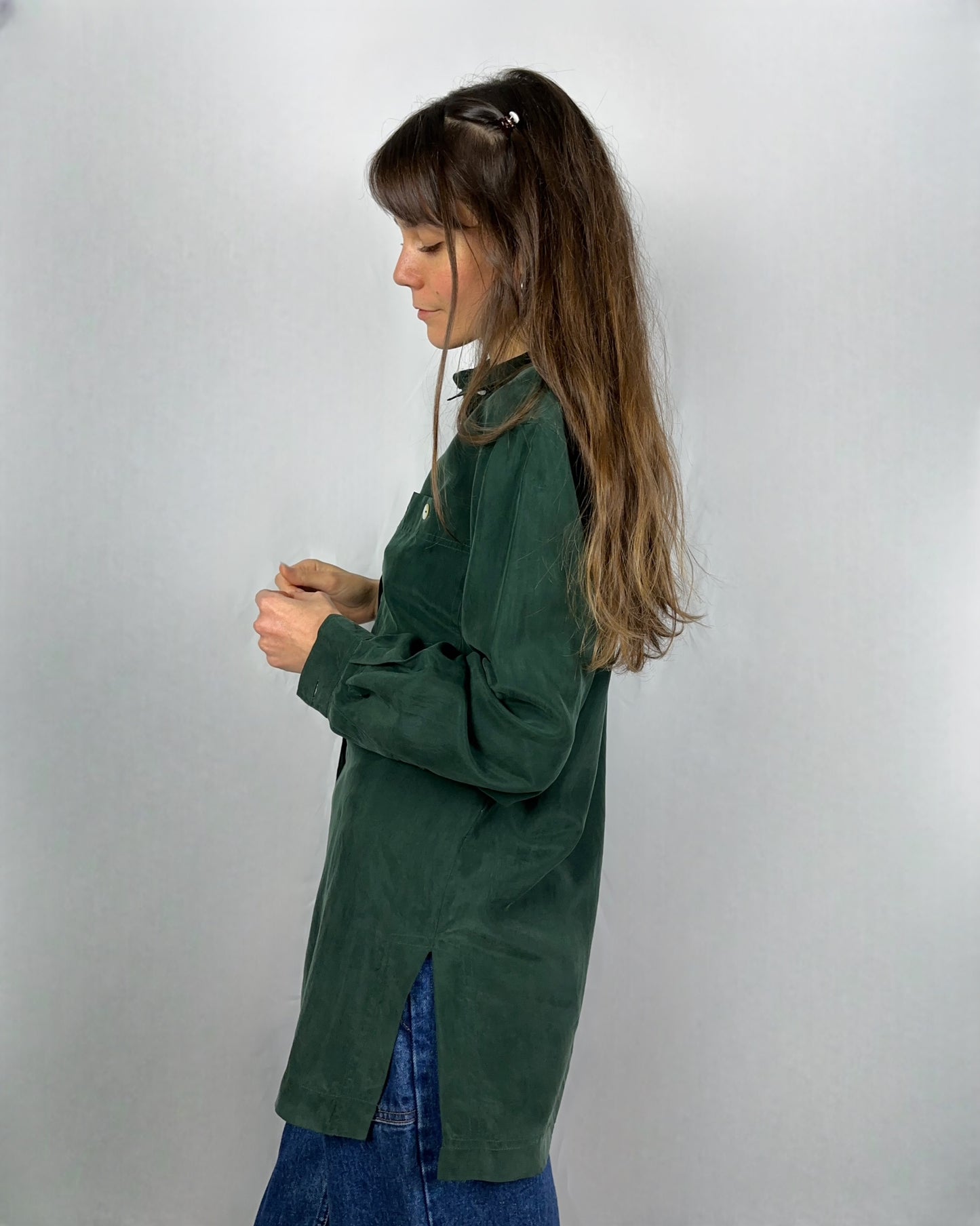 Camicia in pura seta