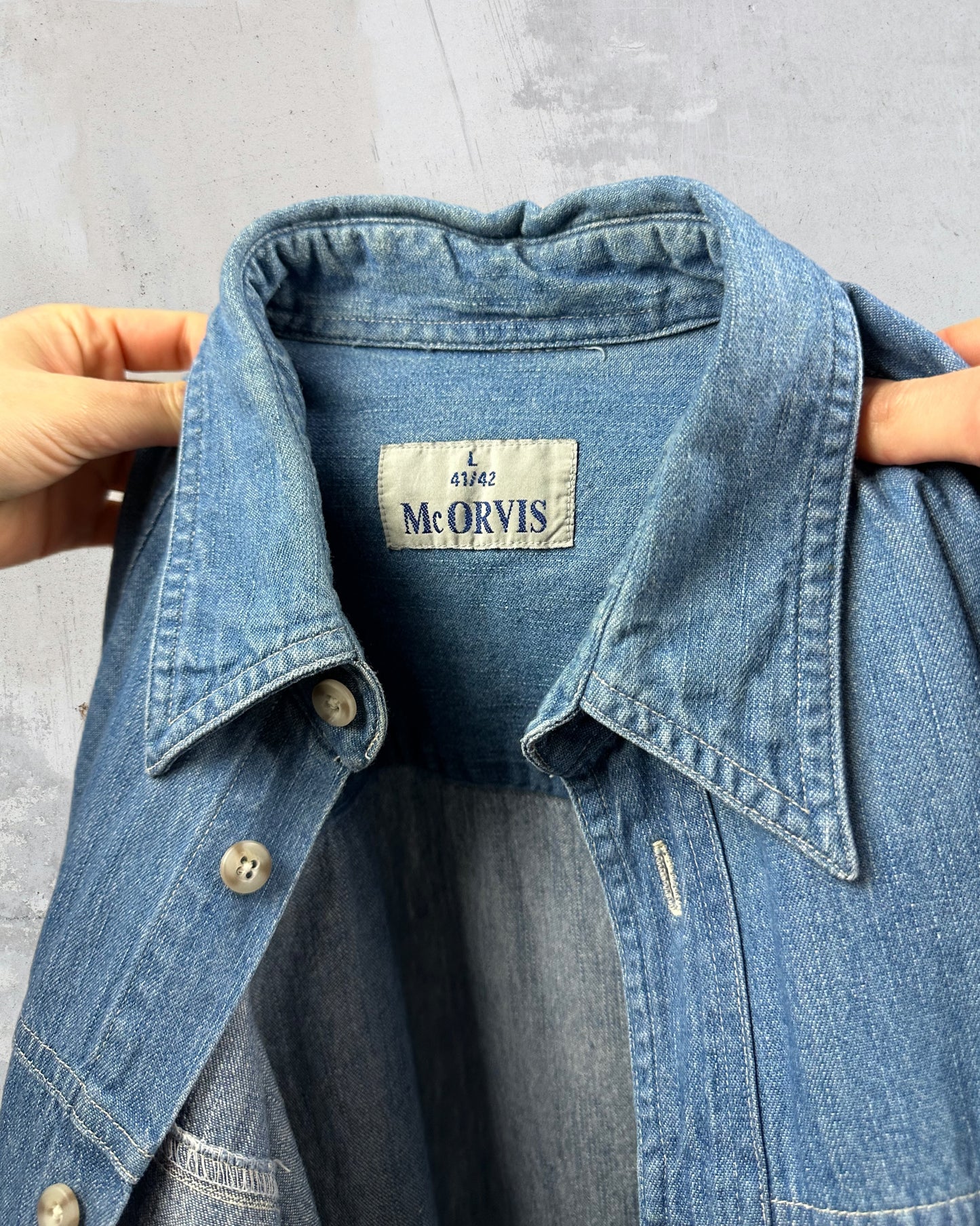 Camicia in denim