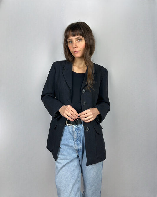 Blazer grigio antracite