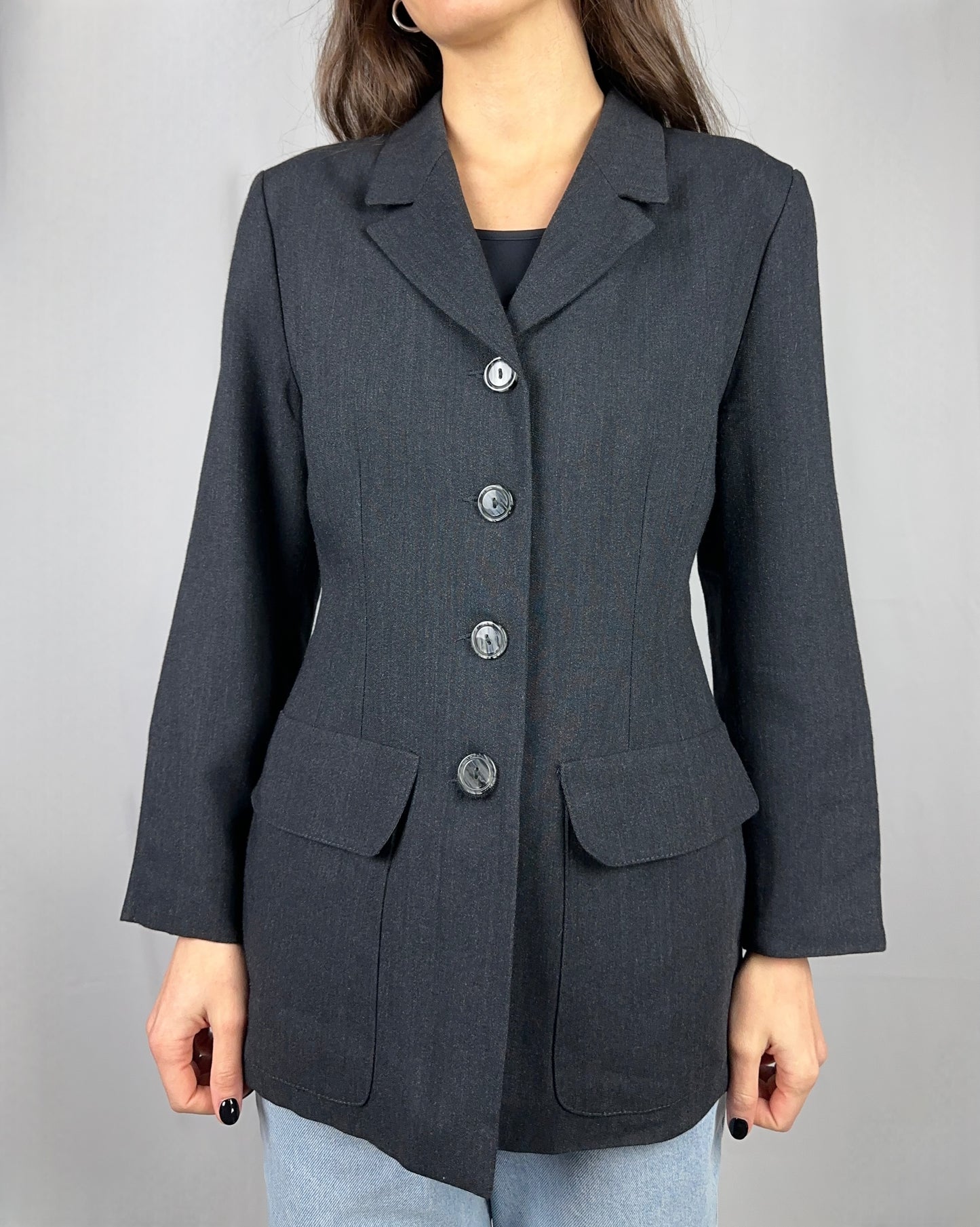 Blazer grigio antracite