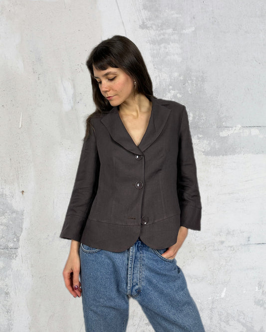 Camicia / blazer in puro lino