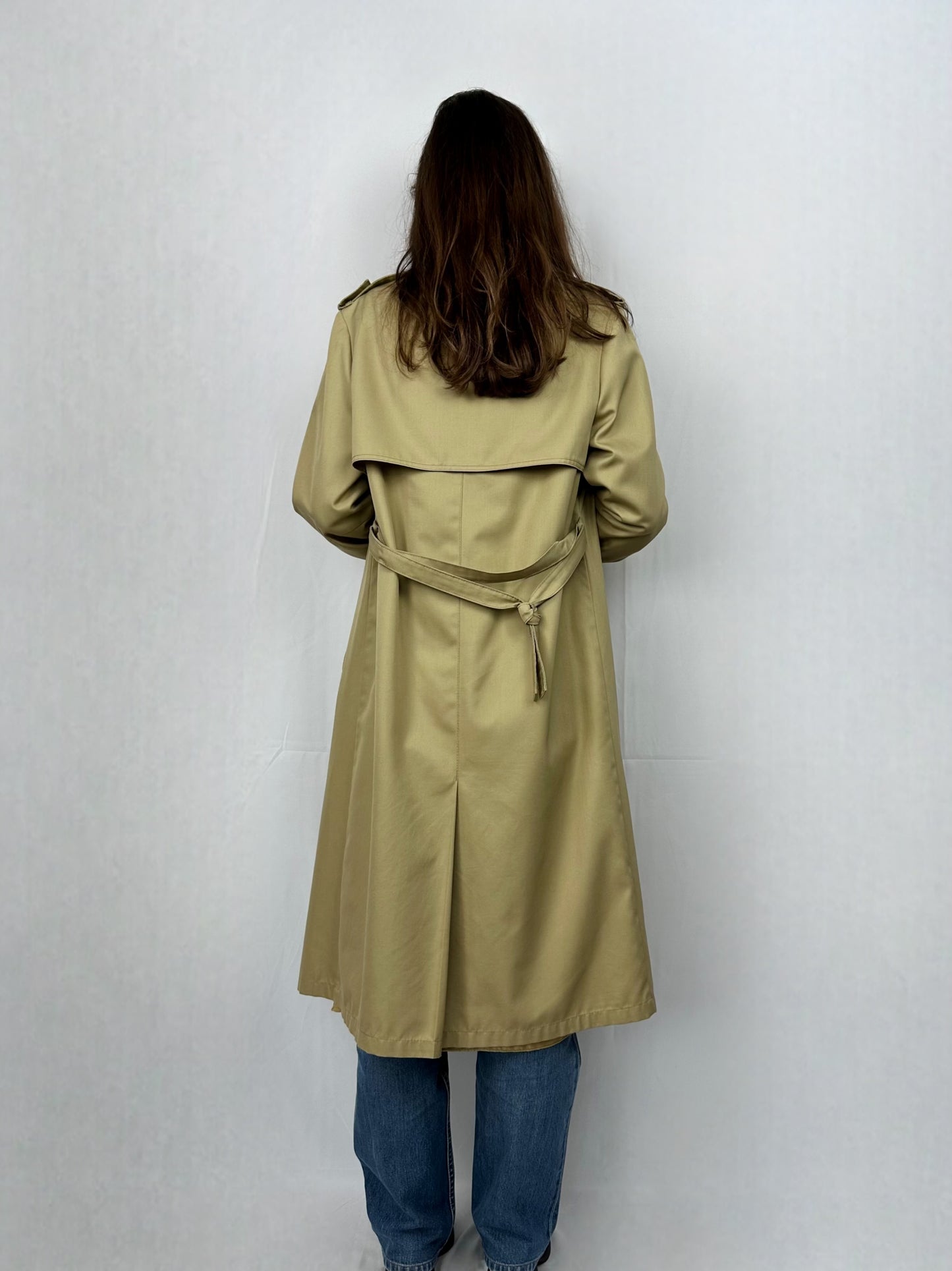 Trench classico beige