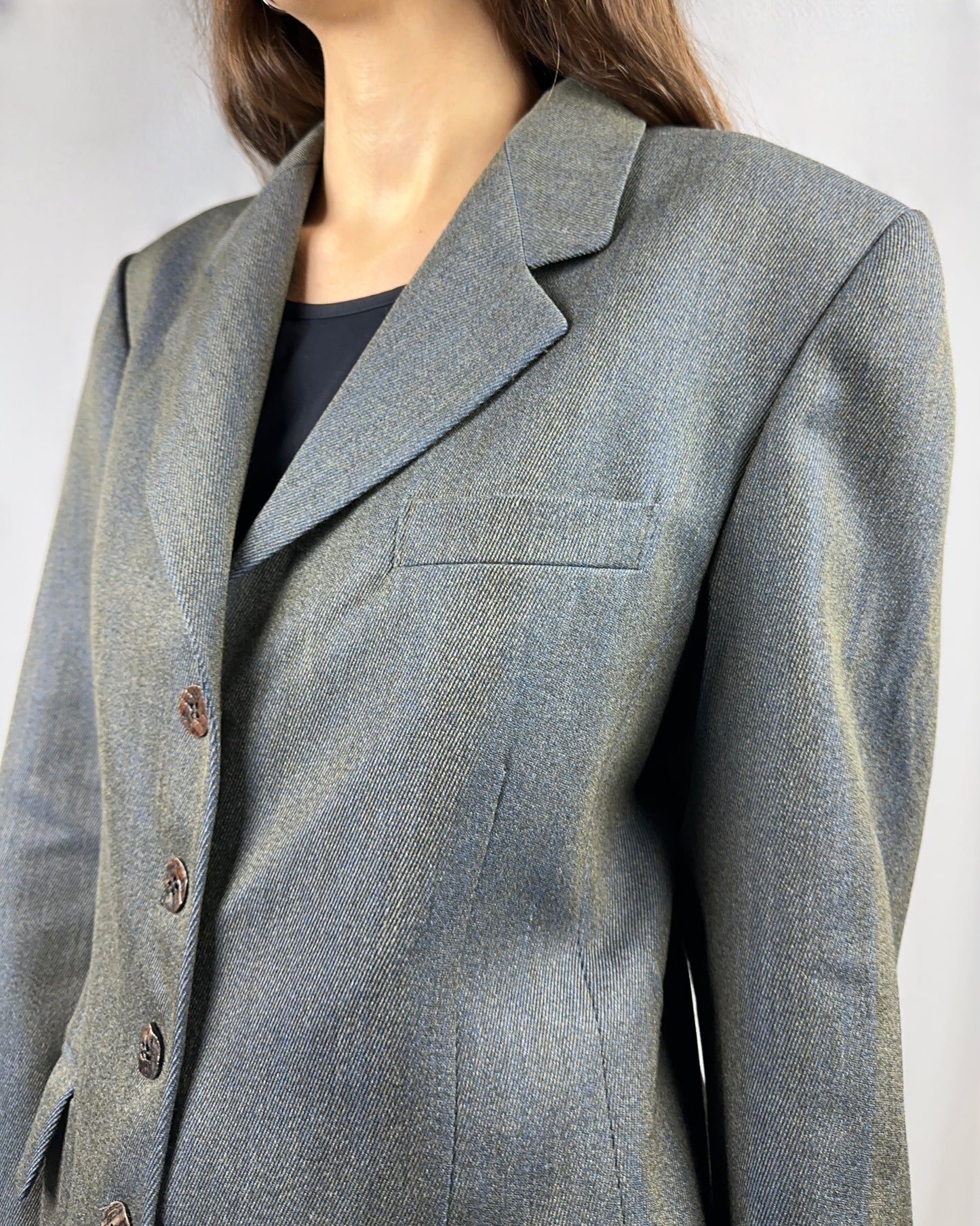 Blazer in pura lana