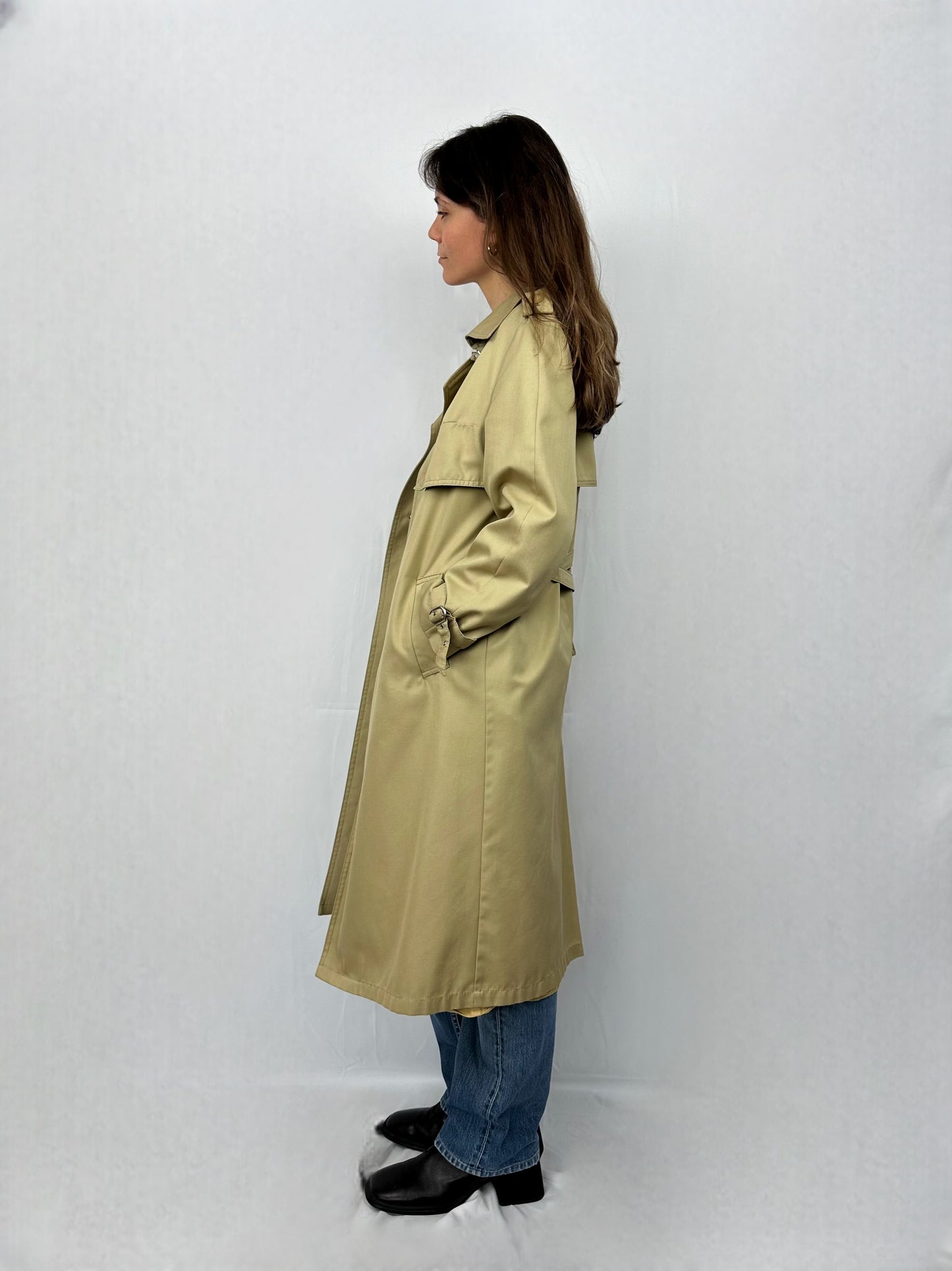 Trench classico beige