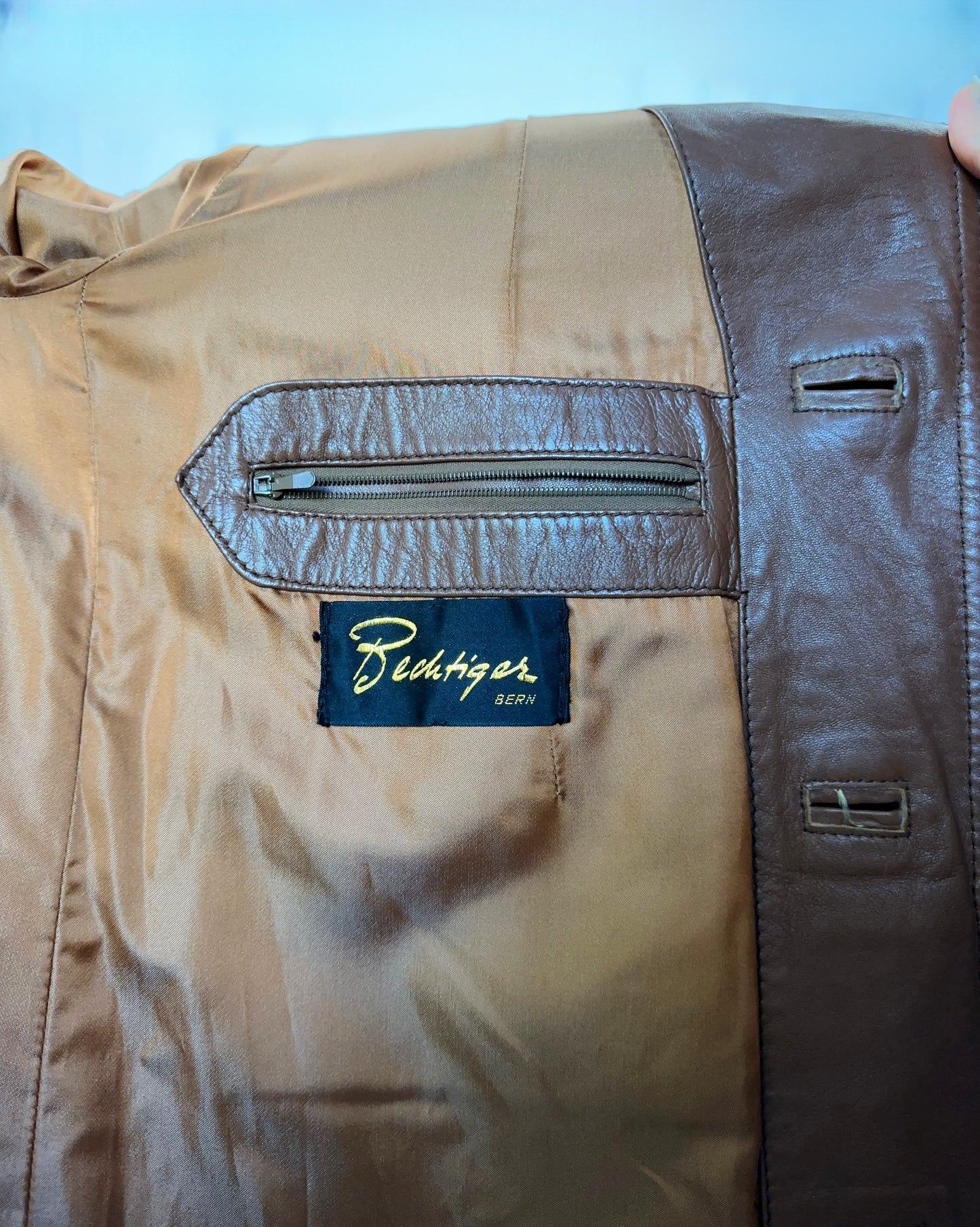 Trench raro in vera pelle