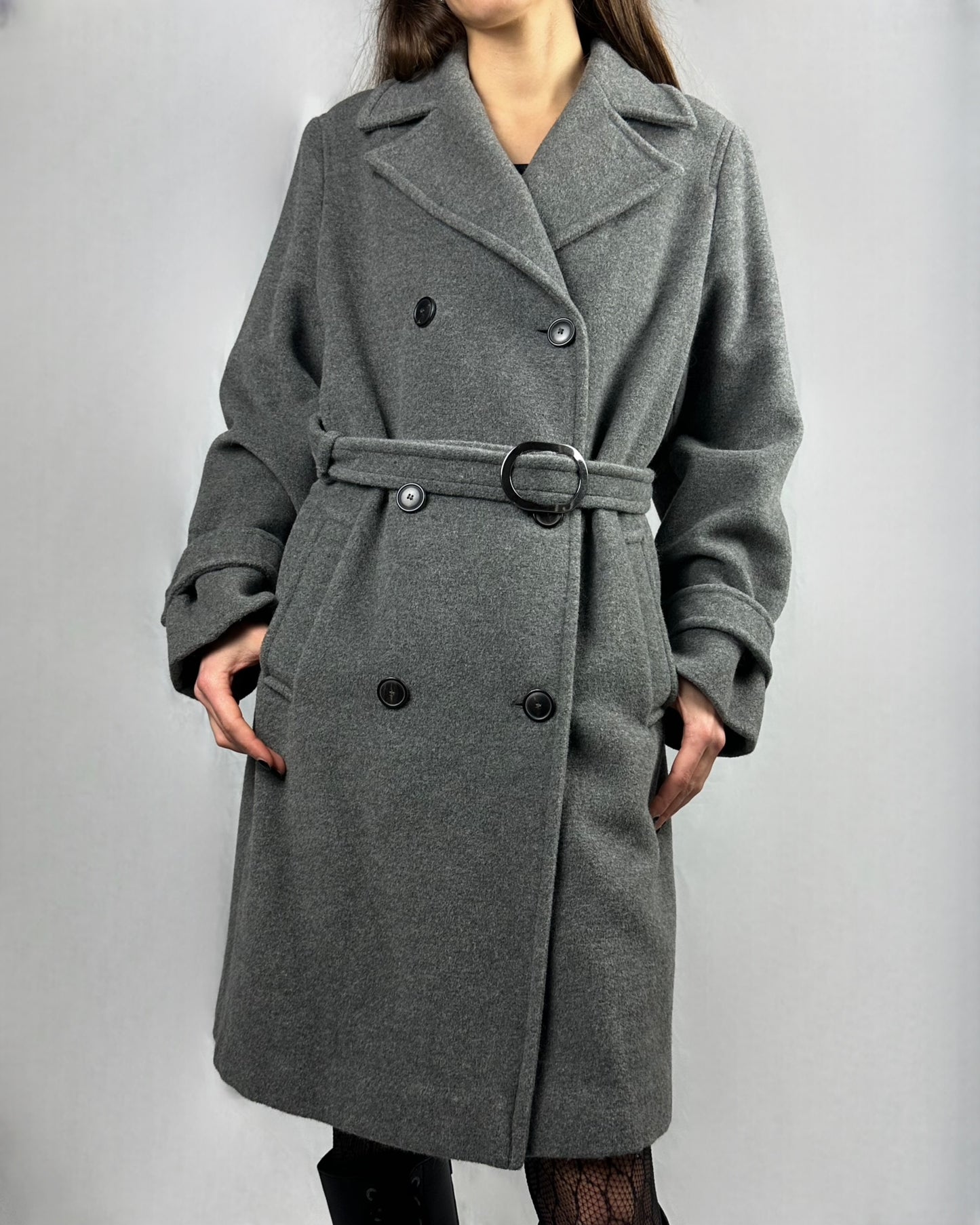Cappotto Max&Co in lana e angora