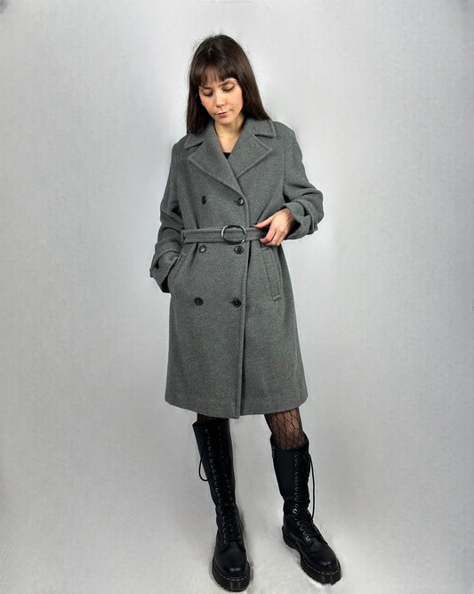 Cappotto Max&Co in lana e angora