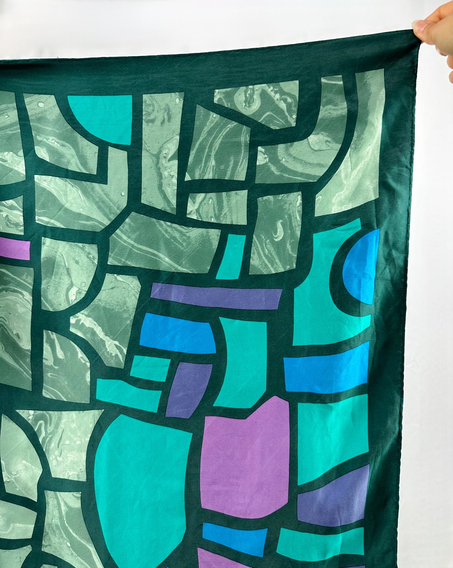 Foulard geometrico