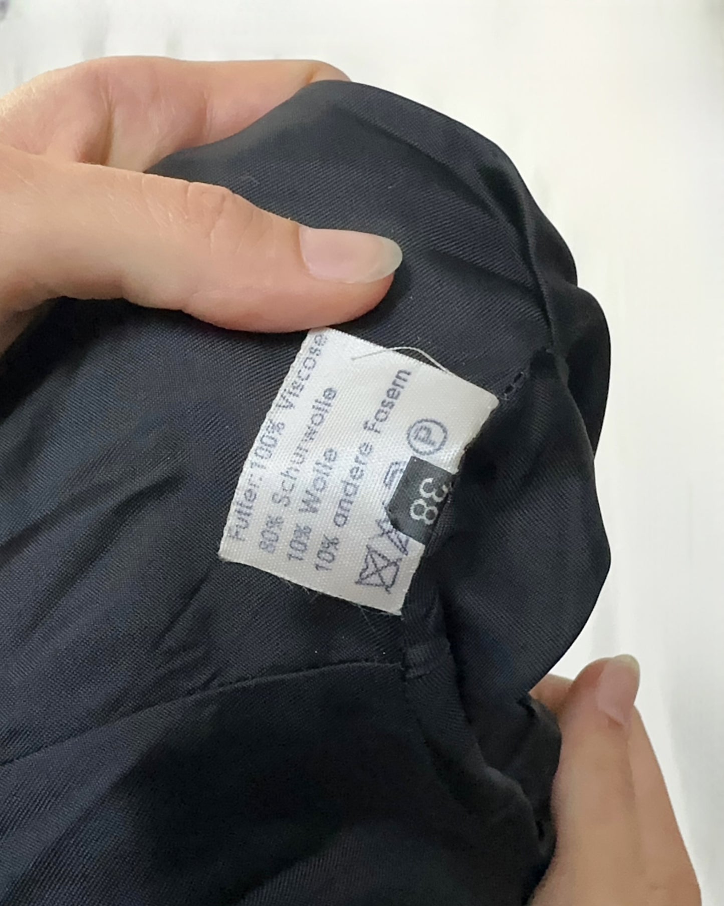 Cappotto Loden nero perfetto