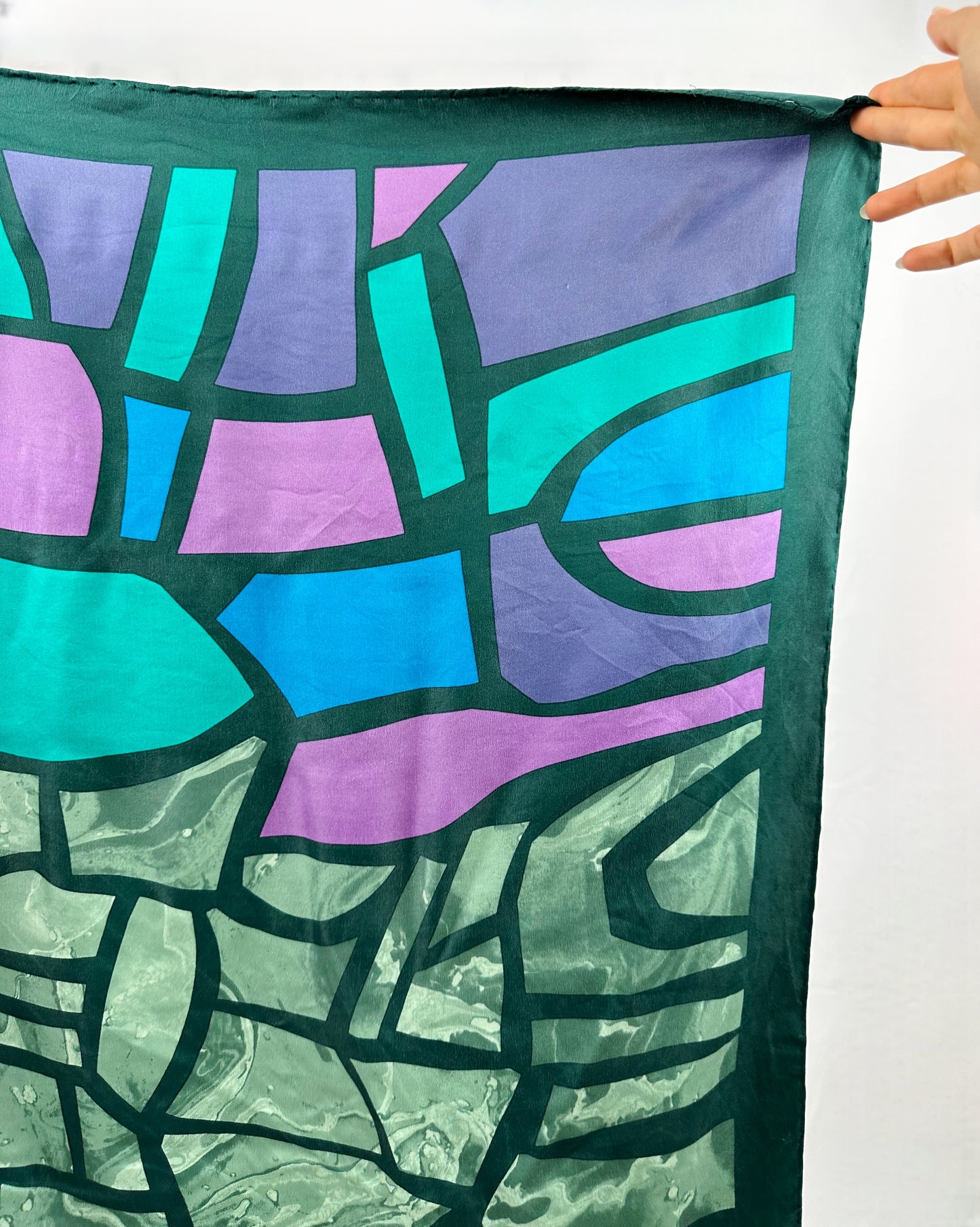 Foulard geometrico