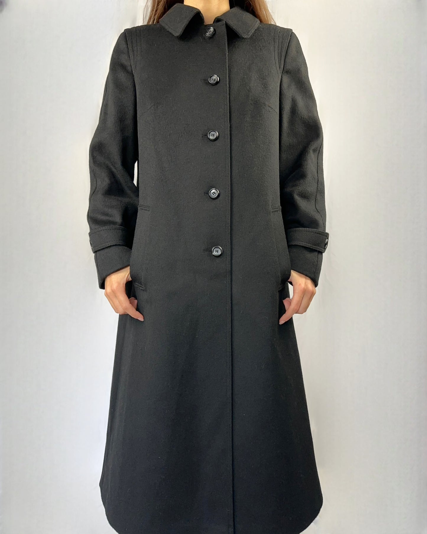 Cappotto Loden nero perfetto